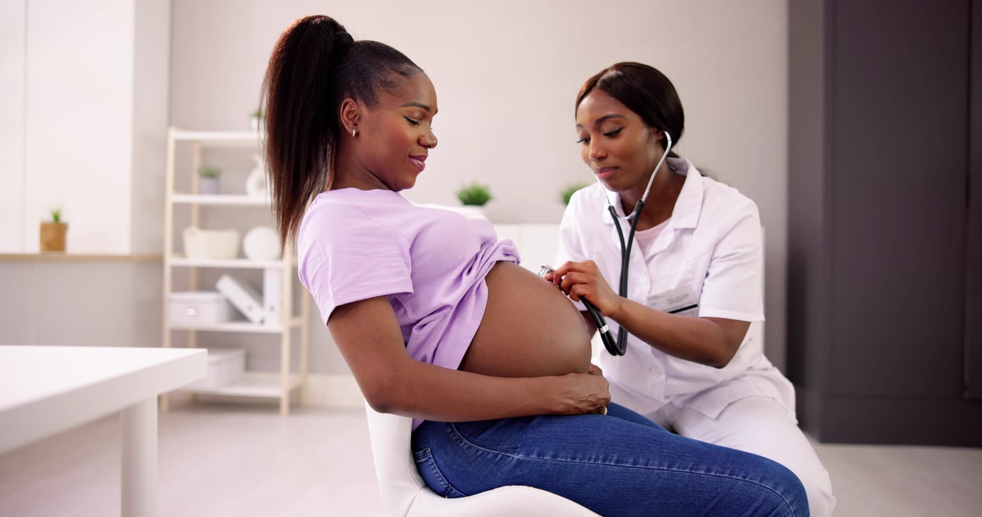 Regular Prenatal Checkup In Maternity Center